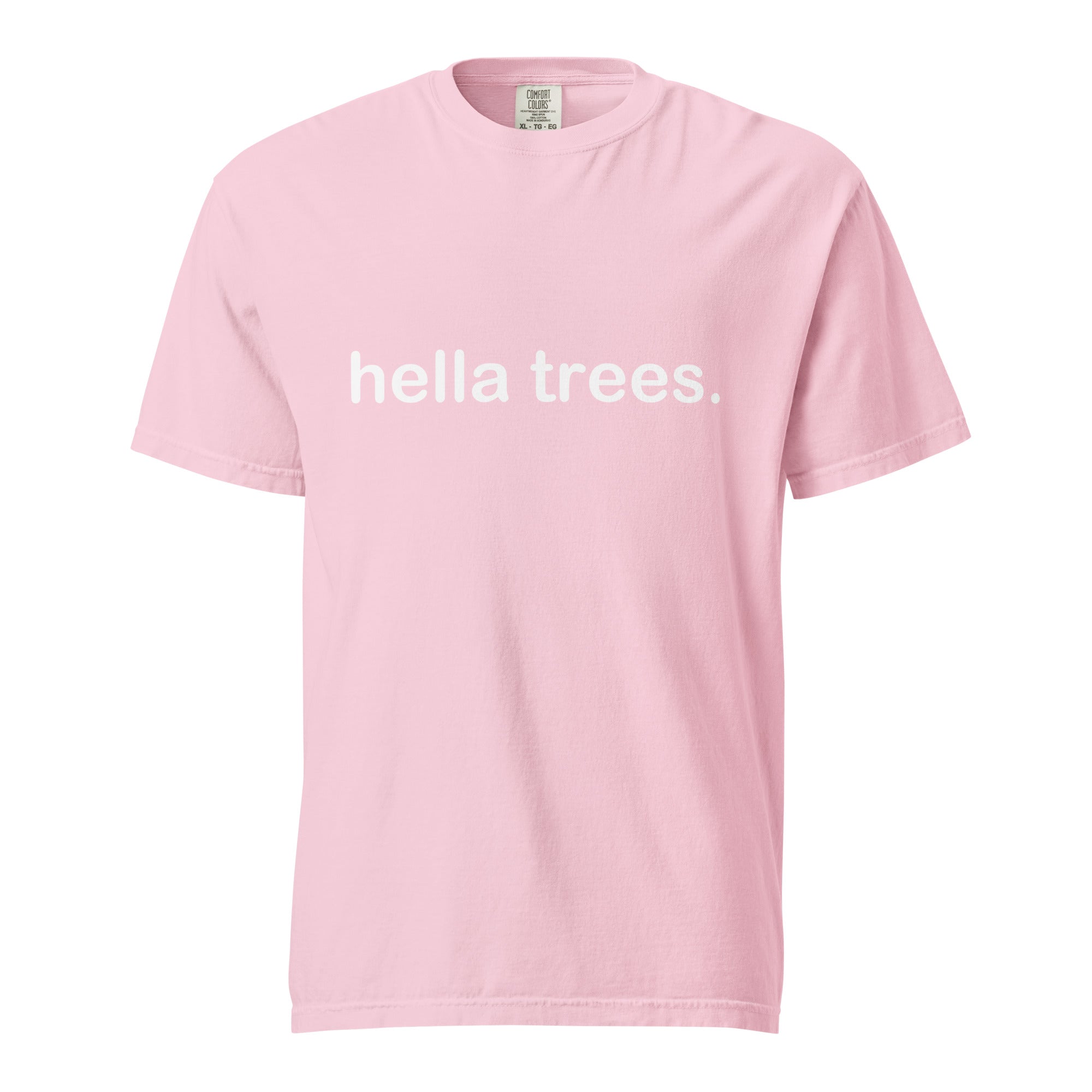 hella trees. classic cotton tee mockup - Blossom